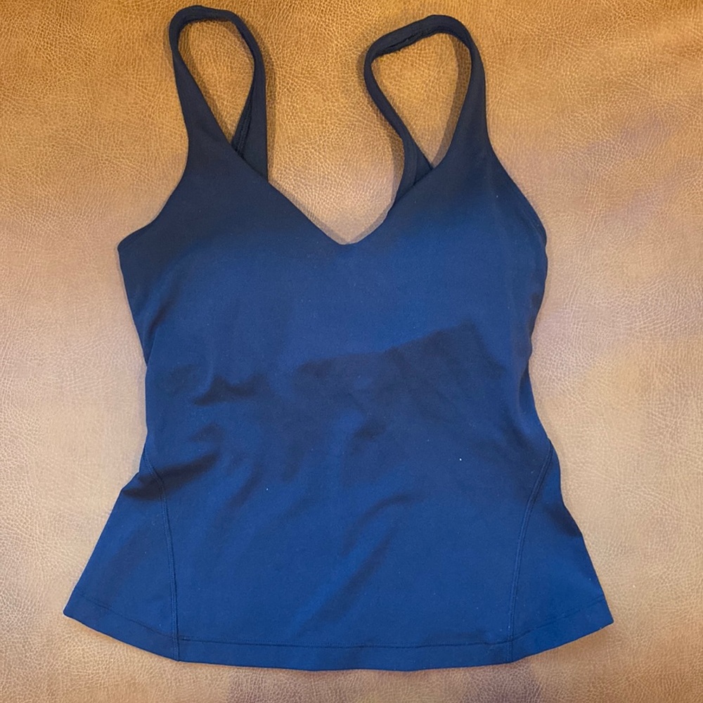 Lululemon Align Waist Length Tank Light Support - Black Size 2